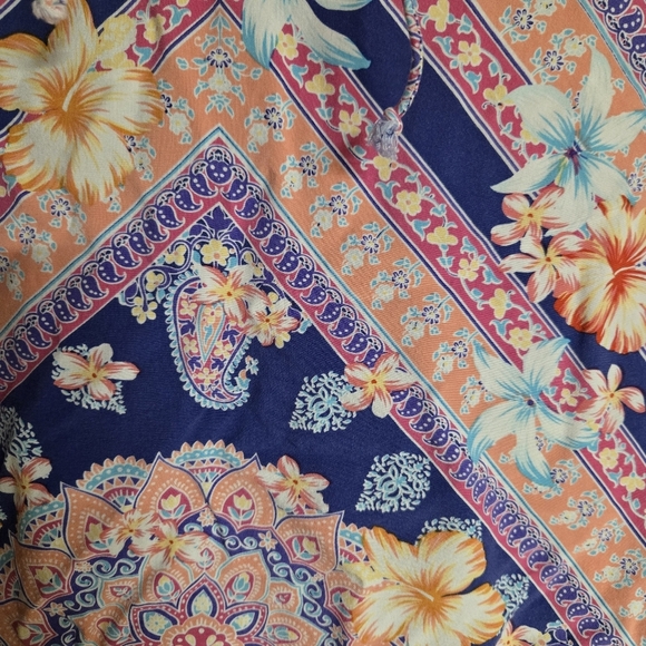 J. Jill Floral Patterned Sleeveless Top Medium - Picture 6 of 6